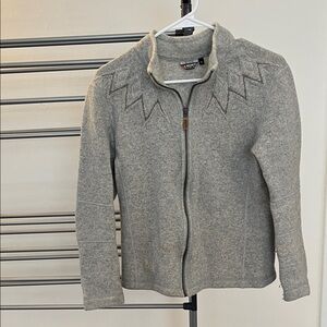 Gray Zip-Up Jacket
